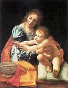 BOLTRAFFIO, Giovanni Antonio The Virgin and Child fgh Spain oil painting artist